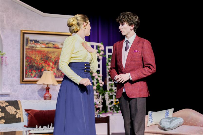Centennial High students act onstage